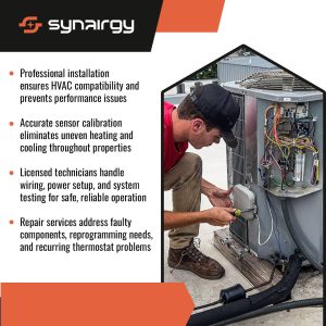 HVAC technician servicing an outdoor air conditioning unit to improve airflow efficiency and ventilation for residential climate control.