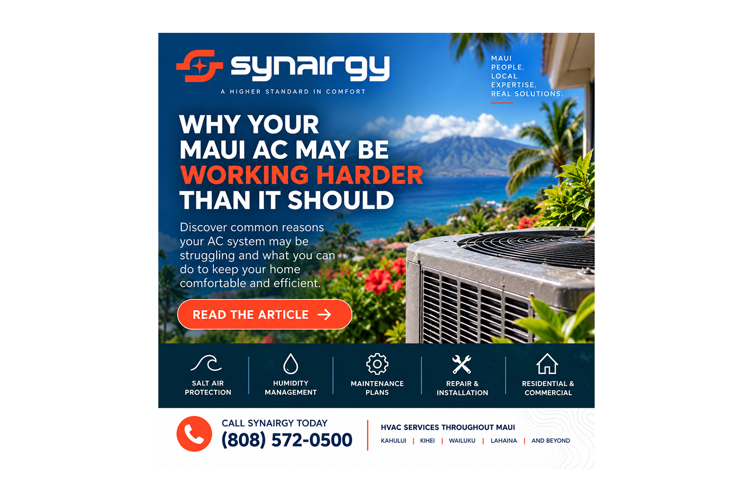 Why Your Maui AC May Be Working Harder Than It Should